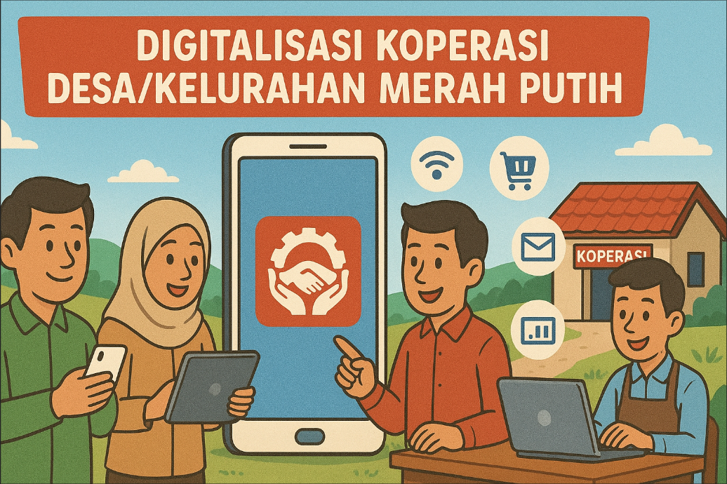 Digitalisasi Koperasi Desa/Kelurahan Merah Putih